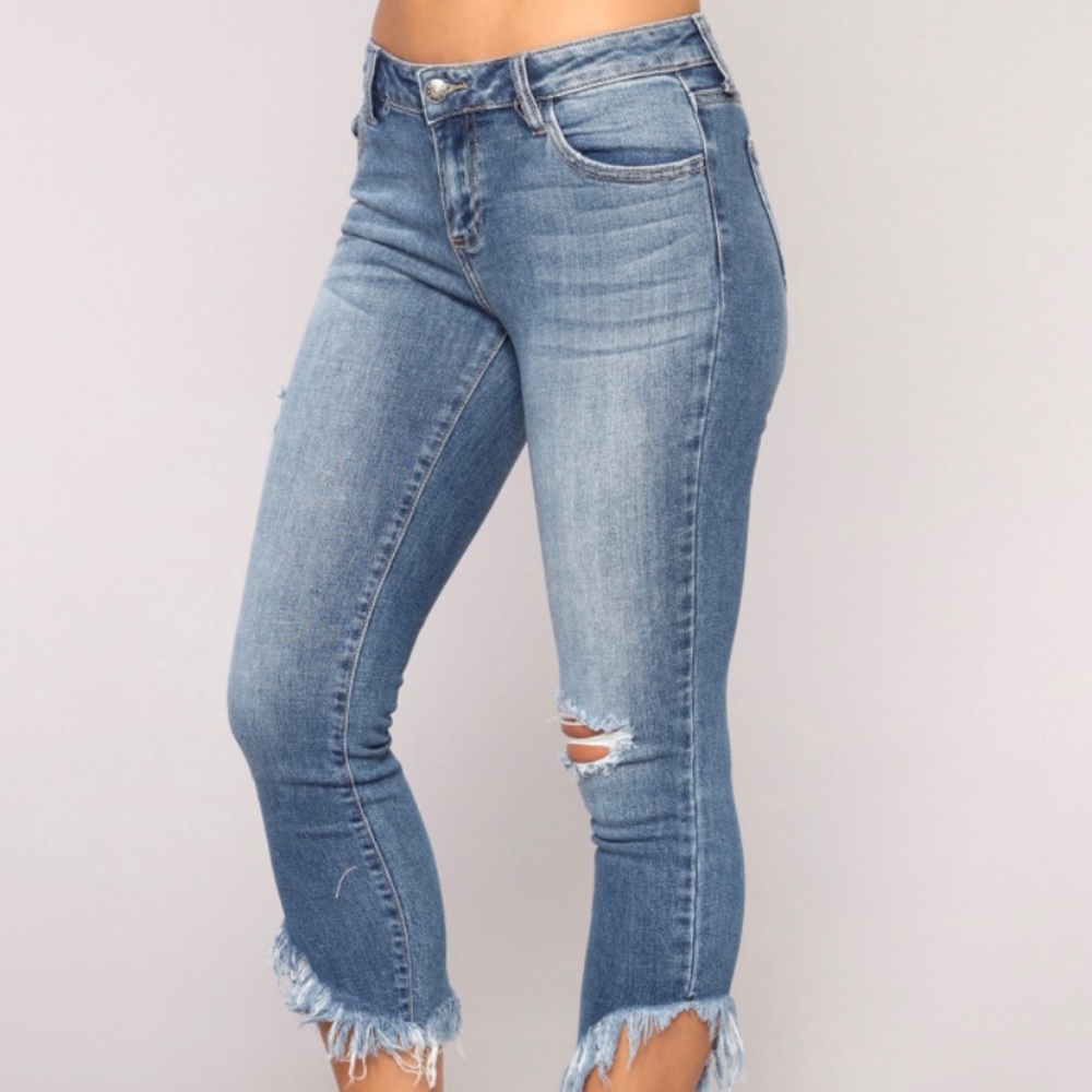 Mid Rise Jeans